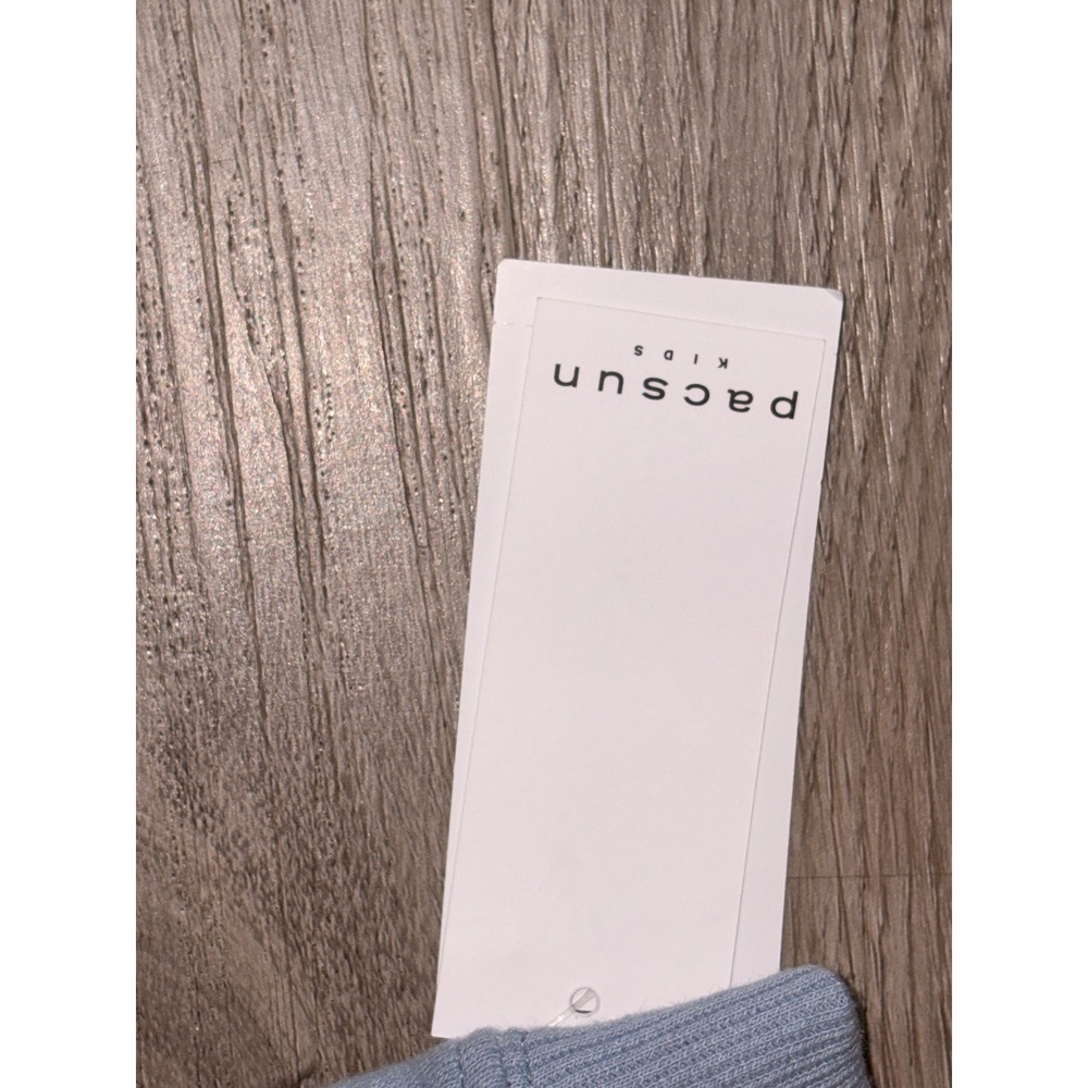PacSun Kids XL 14/16 Newport California Seashell Oversized Hoodie Light Blue - Picture 5 of 9